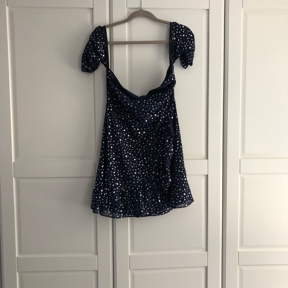 Blue star dress